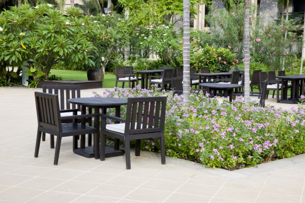 Courtyard Landscaping in Bluffton