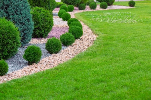 Edging Stones Installation in Bluffton