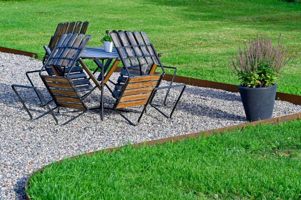 Metal Edging Installation in Bluffton