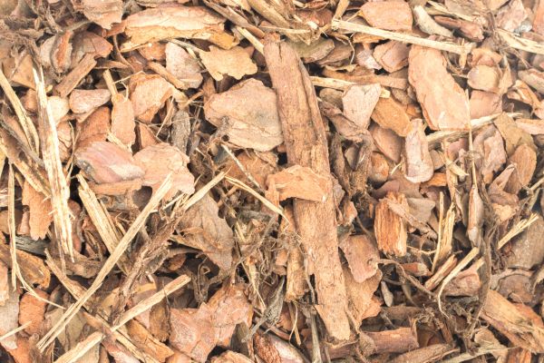 Bark Mulch Installation in Bluffton