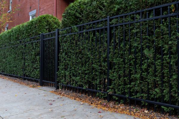 Privacy Hedge Installation in Bluffton