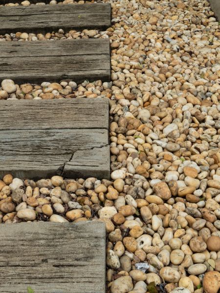 Pea Rock Installation in Bluffton